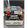 Image 2 : Origin Organic Sparkling Water Triple Berry 12 Cans at 355 ml Each
