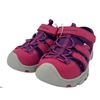 Image 1 : Eddie Bauer Girls’ Closed-Toe Sandals, Size 1, Pink/Purple