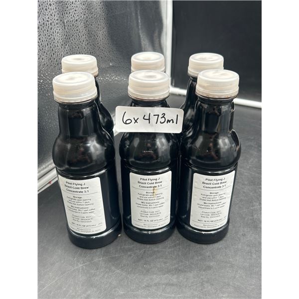 Pilot Flying J Brazil Cold Brew Concentrate 3:1 – 6 x 473ml Bottles