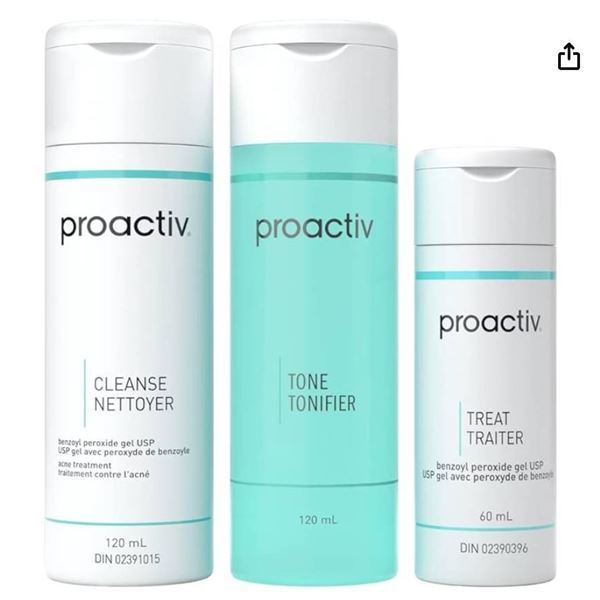 Proactiv 3-Step Convenience Pak Acne Treatment, 60-Day Supply