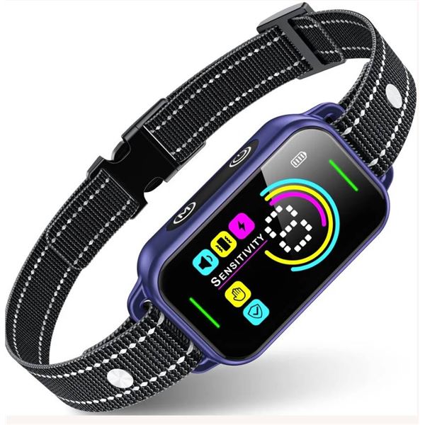 Dinjoo TC03 Smart Bark Training Collar With Motion Detection System and Color Screen