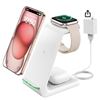 Image 1 : Wireless Charging Stand, GEEKERA 3 in 1 Wireless Charger Dock Station