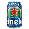 Image 1 : Heineken 0.0 Alcohol Free Beer, 330 ml, 6 Cans per Pack, Lot of 2