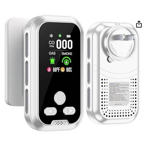 Gedsffati HD11-CGS Combined Smoke, Combustible Gas, and Carbon Monoxide Alarm