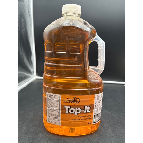Canola Harvest Top-It Popcorn Topping – 4L Container
