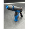 Image 2 : Adjustable Spray Nozzle with Blue and Black Ergonomic Handle