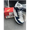 Image 3 : PUMA Rebound LayUp AC PS Kids’ High-Top Sneakers, Size 10C, Navy/White