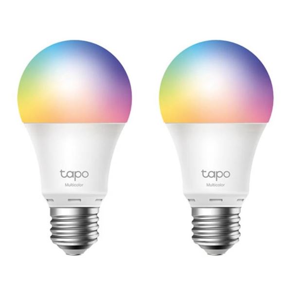 TP-Link Tapo L530E 60W Smart Wi-Fi Multicolor Light Bulb (2-Pack)