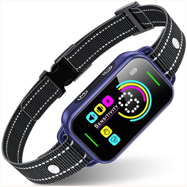Dinjoo TC03 Smart Bark Training Collar With Motion Detection System and Color Screen