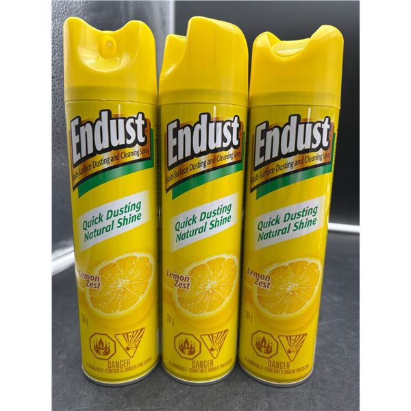 Endust Lemon Zest Multi-Surface Dusting Spray 284g (Set of 3)