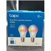 Image 2 : TP-Link Tapo L530E 60W Smart Wi-Fi Multicolor Light Bulb (2-Pack)