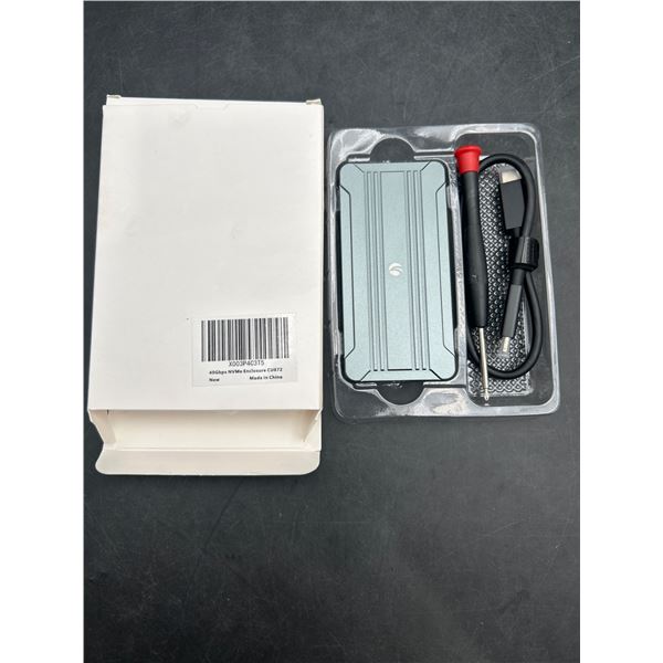 External Solid State Drive Enclosure With Accessories