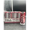 Image 2 : ZOA Zero Sugar Energy Drinks, Cherry Limeade – 355ml (Pack of 12)