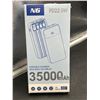 Image 2 : Portable Charger 35000mAh with Built-in Cables