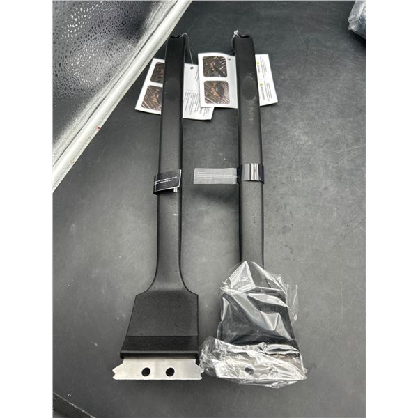 Lot of 2 GrillPro Palmyra Grill Brush With Safety Features