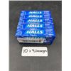 Image 2 : 10 Packs Halls Menthol Lozenges, Mint Flavour, 10×9 lozenges