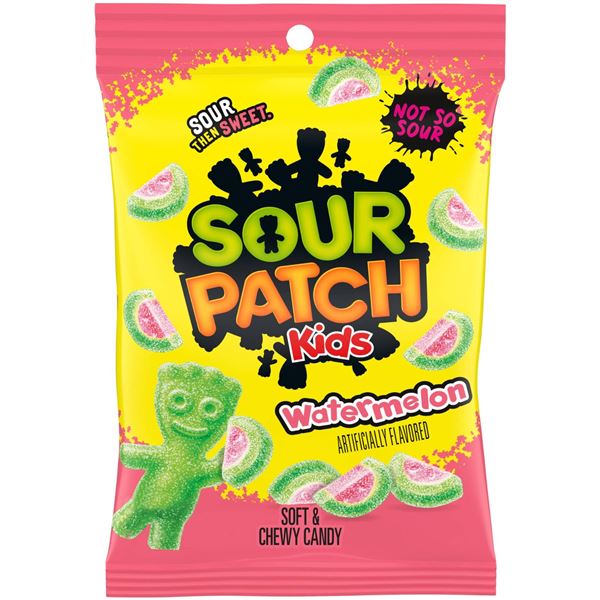 Sour Patch Kids Watermelon Candy, 12 x 154g Packs