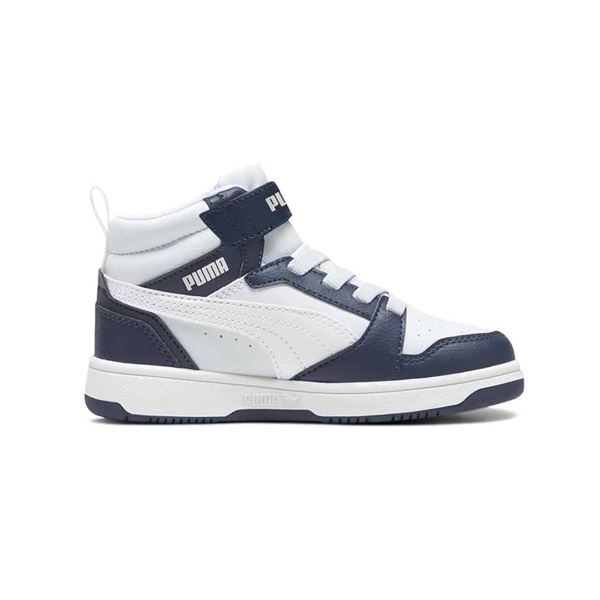 Puma Rebound Mid Infant Sneakers, Size 10C, Blue/White