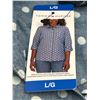 Image 3 : Tommy Hilfiger Women’s Polka Dot Long-Sleeve Shirt, Size L/G