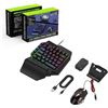 Image 1 : 4 in 1 Mobile Game Combo Pack with Keyboard, Mouse, and Converter