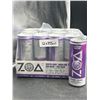 Image 2 : Zoa Energy Drink 12-Pack, Frosted Grape, 355mL Cans