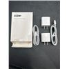 Image 1 : Lot of 2 USB-C Power Adapter with Two Lightning Cables – 20W Output