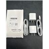 Image 2 : Lot of 2 USB-C Power Adapter with Two Lightning Cables – 20W Output