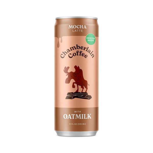 Chamberlain Coffee Oat Mocha Latte, 12 x 325ml