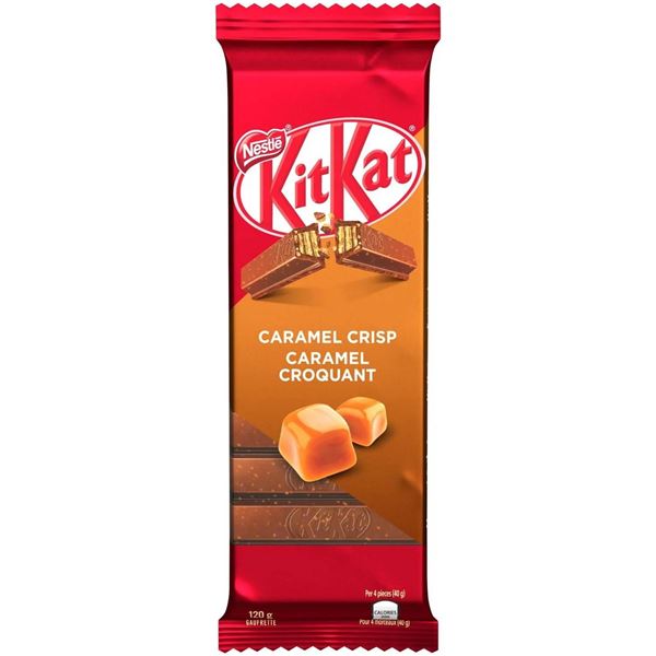 Nestle KitKat Caramel Crisp Wafer Bar – 11 x 120 g