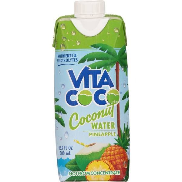 Vita Coco Coconut Water With Pineapple, 12 x 500ml