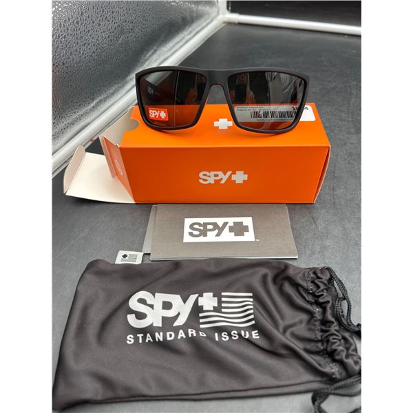 Spy+ Rocky SOSI HD+ Sunglasses in Matte Black with Gray Green Lenses