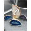 Image 3 : Agate and Geode Stone Slices, Mixed Sizes