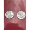 Image 3 : United States Of America 1 Gram Silver  Coins – Lot Of 2