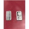 Image 3 : 1-Gram .999 Fine Silver Bars with Maple Leaf Design (Set of 2)