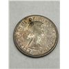 Image 2 : 1959 Canada 50 Cents Coin Featuring Queen Elizabeth II and Canadian Coat of Arms