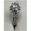 Image 2 : Ladies Engagement Ring with Solitaire and Intricate Detailing