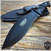 Image 1 : Defender Xtreme Tactical Team Fixed Blade Knife 3Cr13 Steel