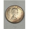 Image 1 : 1964 Canada 50 Cents Coin Featuring Queen Elizabeth II and Coat of Arms