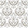Image 1 : Lot of 2 EasyLiner Smooth Top Shelf Liners, 20 in x 6 ft Each Damask