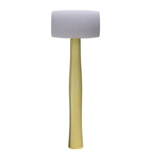 Tooltech 16 Oz Rubber Mallet With Wood Handle, Model 96562