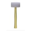 Image 1 : Tooltech 16 Oz Rubber Mallet With Wood Handle, Model 96562
