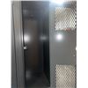Image 2 : Metal Locker Unit with Ventilated Doors and Locking Mechanisms 6 Door