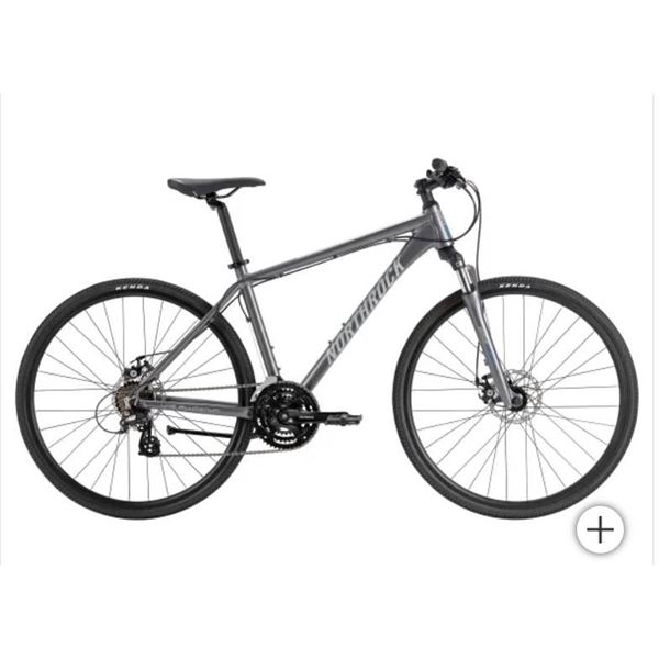 Northrock CTM 21-Speed Hybrid Bike with Aluminum Frame and 700C Wheels