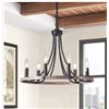 Image 1 : Wagon Wheel Chandelier for Living Room or Kitchen