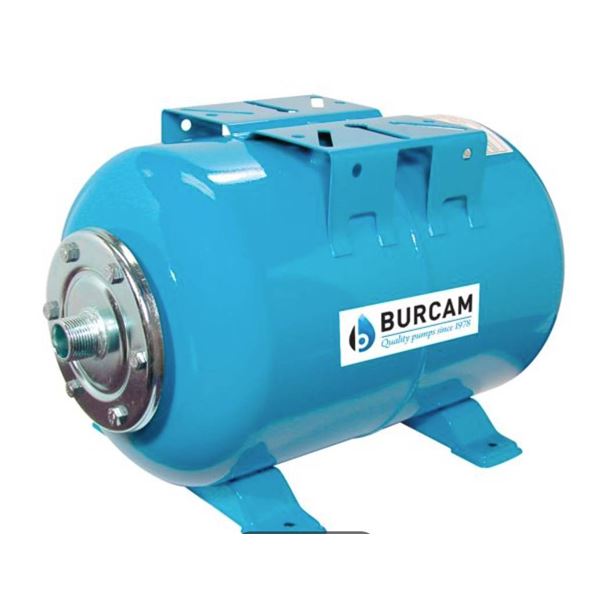 Burcam 6.5-Gallon Horizontal Captive Air Pressure Tank