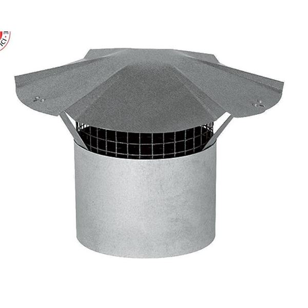 Lot of 5-Inch Rain Cap With Screen by Imperial Manufacturing Group