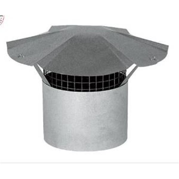 Lot of 5-Inch Rain Cap With Screen by Imperial Manufacturing Group