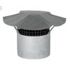 Image 1 : Lot of 5-Inch Rain Cap With Screen by Imperial Manufacturing Group
