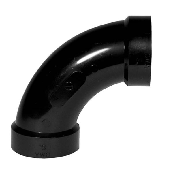 Lot of IPEX 1-1/2 in. ABS DWV 90 Degree Long Elbow Hub Fitting