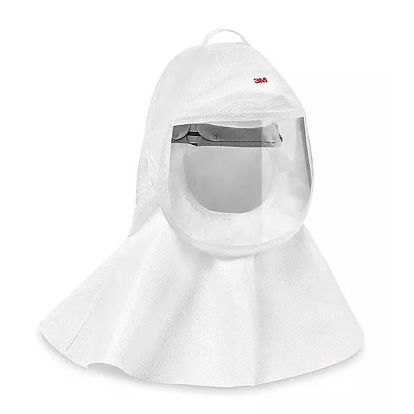 3M S-433L-5 Hood With Integrated Head Suspension, Medium/Large, 5 Ea